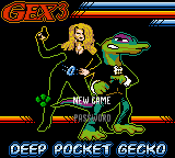 Gex 3 - Deep Pocket Gecko Title Screen